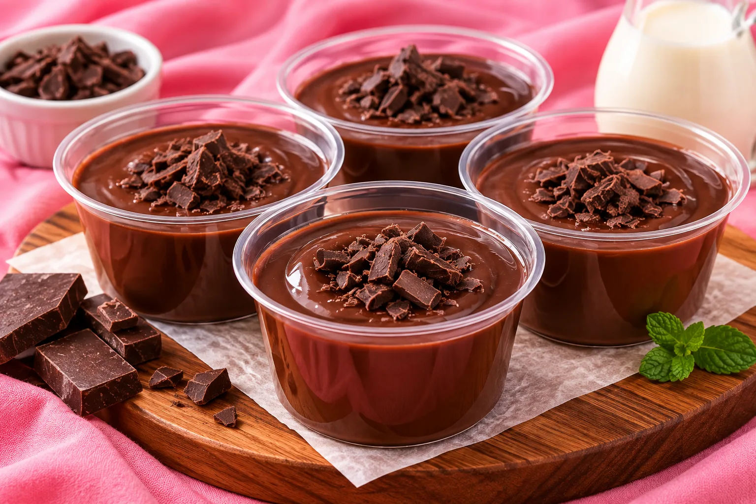 Puding Coklat