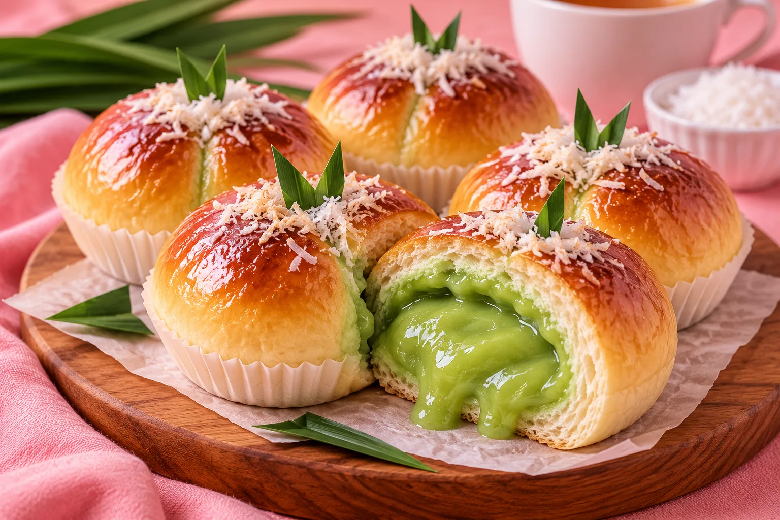 Roti Isi Pandan