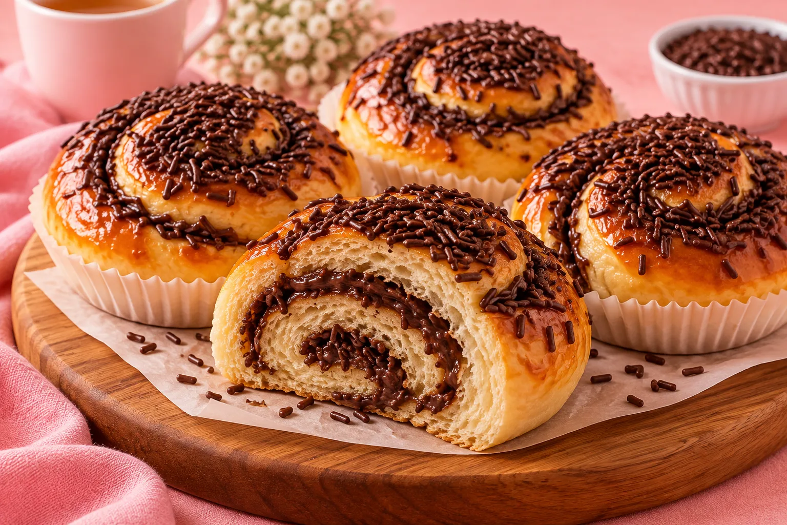 Roti Gulung Meses